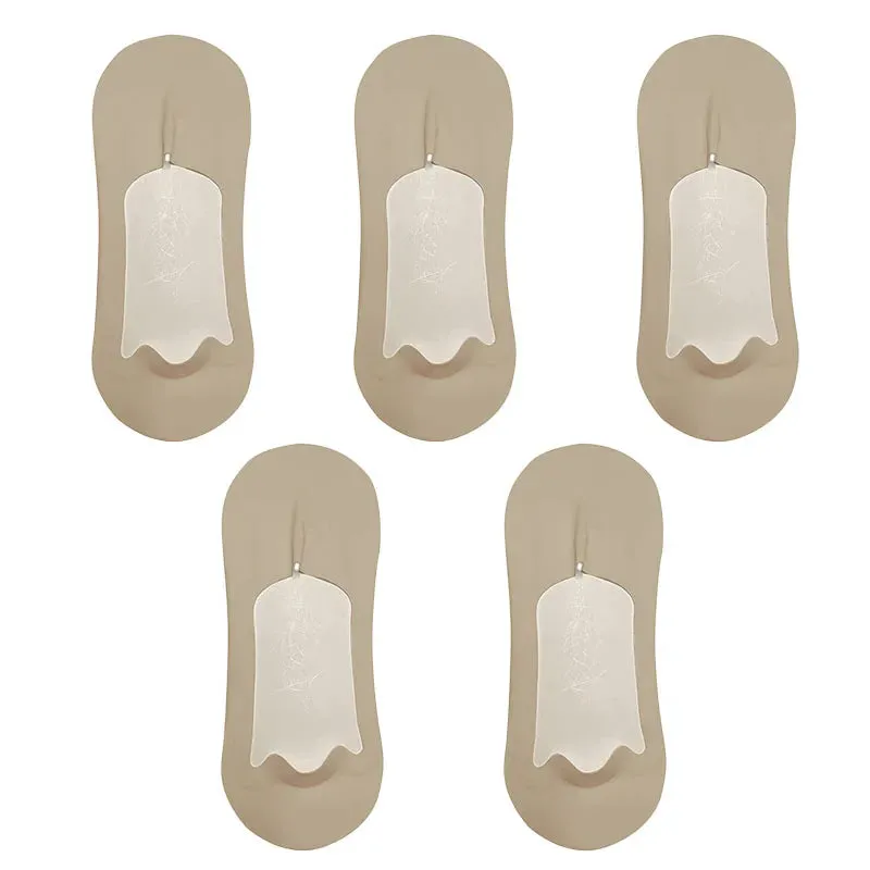 5 Pairs Summer Ultra-thin & Breathable No Show Socks