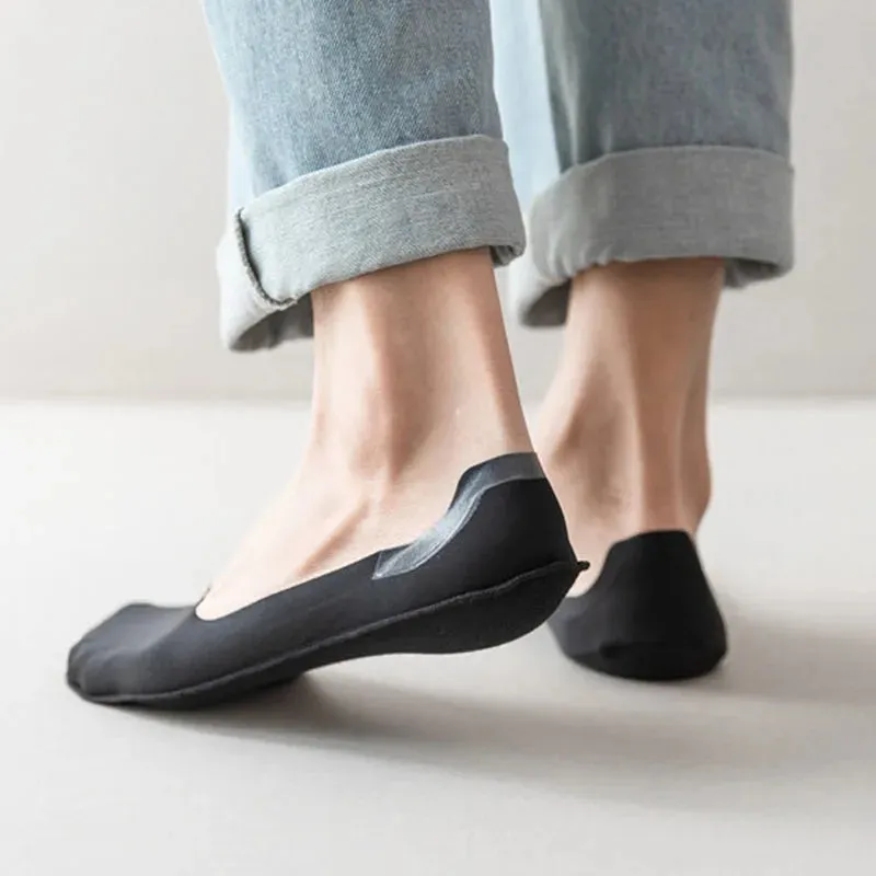 5 Pairs Summer Ultra-thin & Breathable No Show Socks