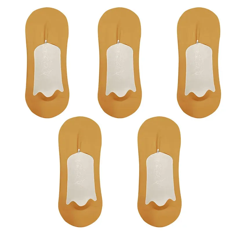 5 Pairs Summer Ultra-thin & Breathable No Show Socks