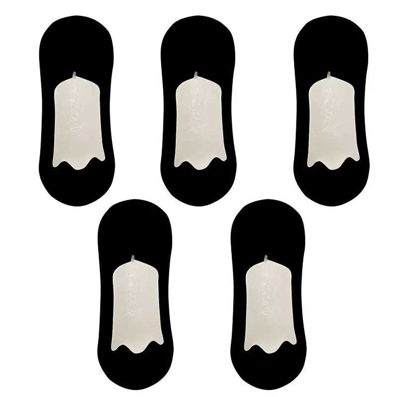 5 Pairs Summer Ultra-thin & Breathable No Show Socks