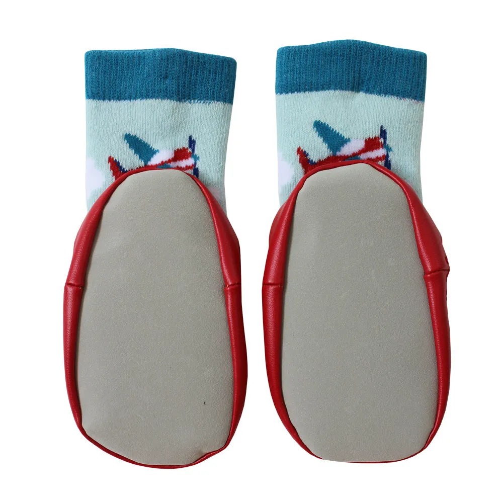 Aeroplane Moccasin Slippers