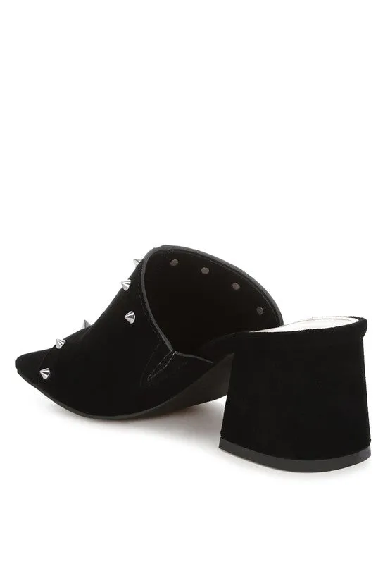 Agape Genuine Suede Leather Slip Ons