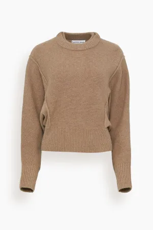 Alina Dolman Sweater in Walnut
