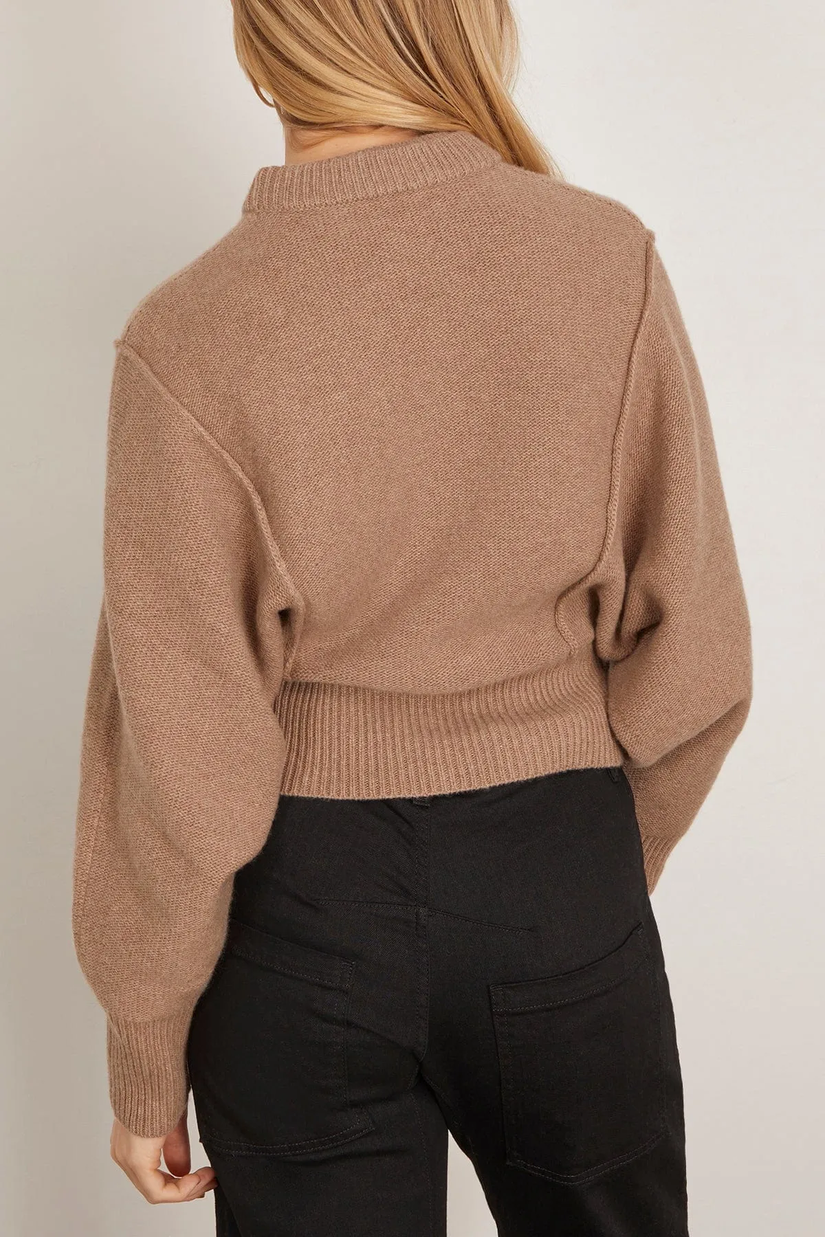 Alina Dolman Sweater in Walnut