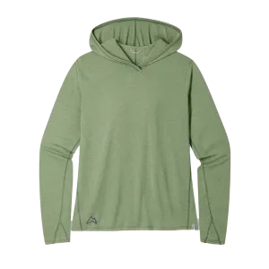 AllTrails x Stio Women's Divide Hooded Pullover - Sage Flats Heather