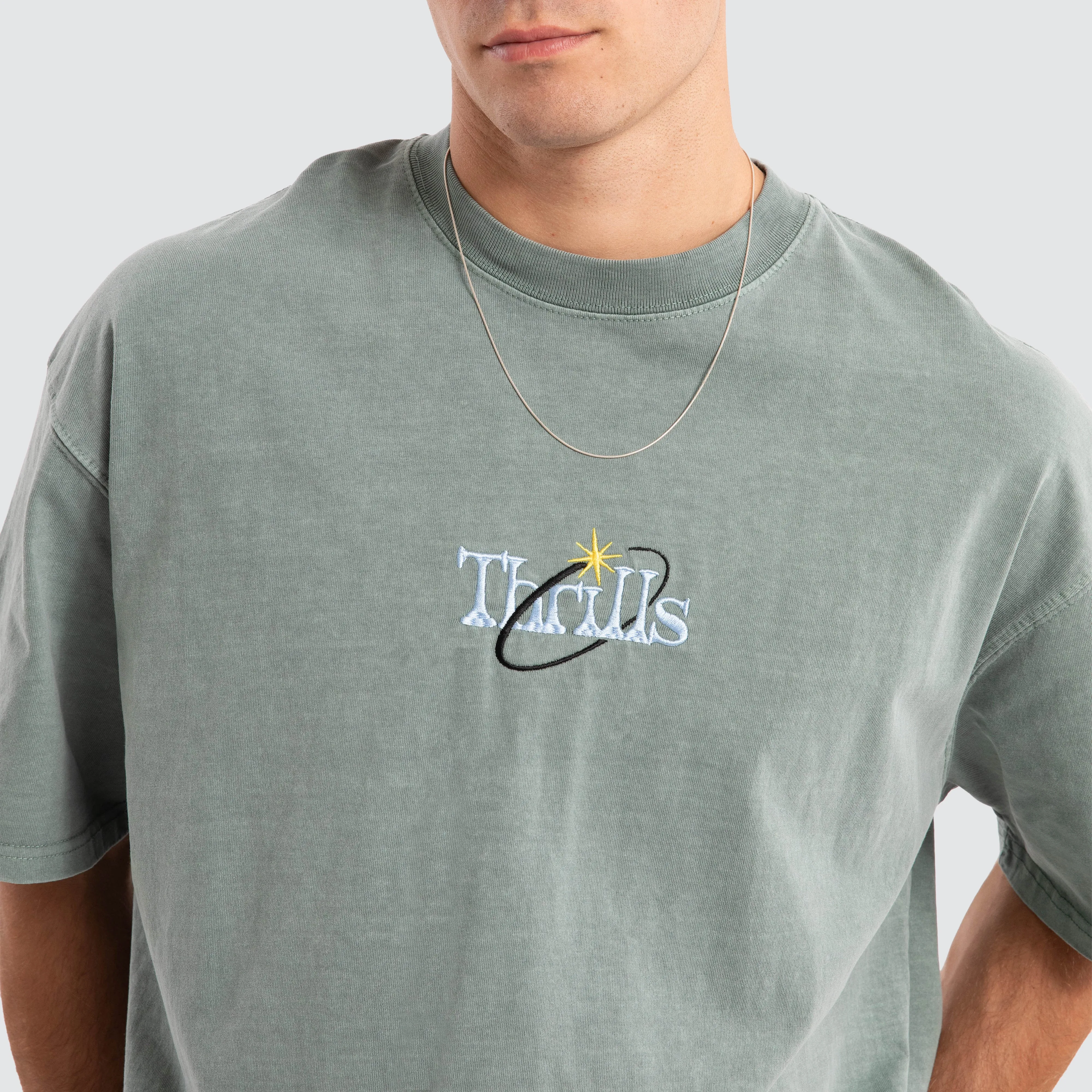 Ambient Connections Oversized Tee Green