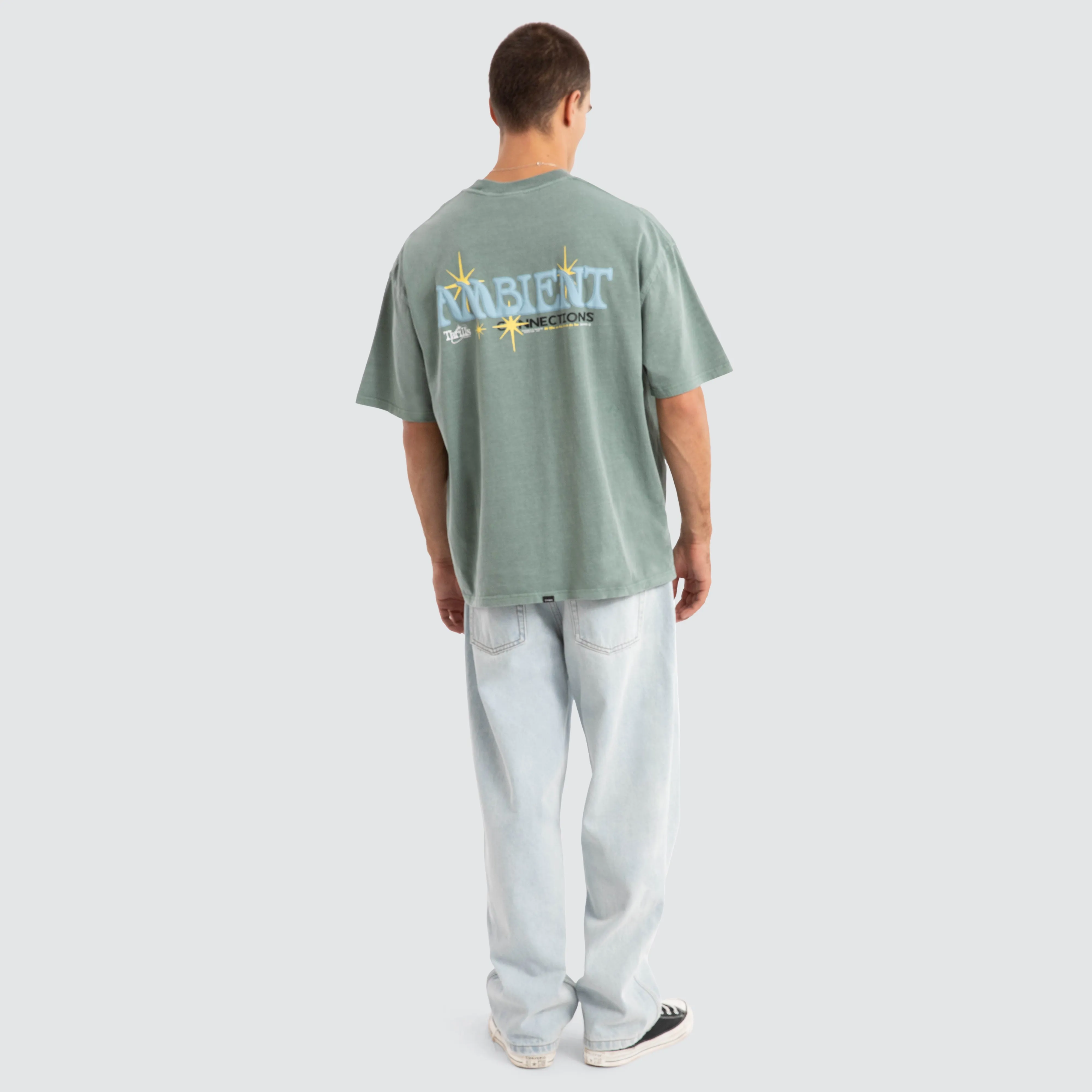 Ambient Connections Oversized Tee Green