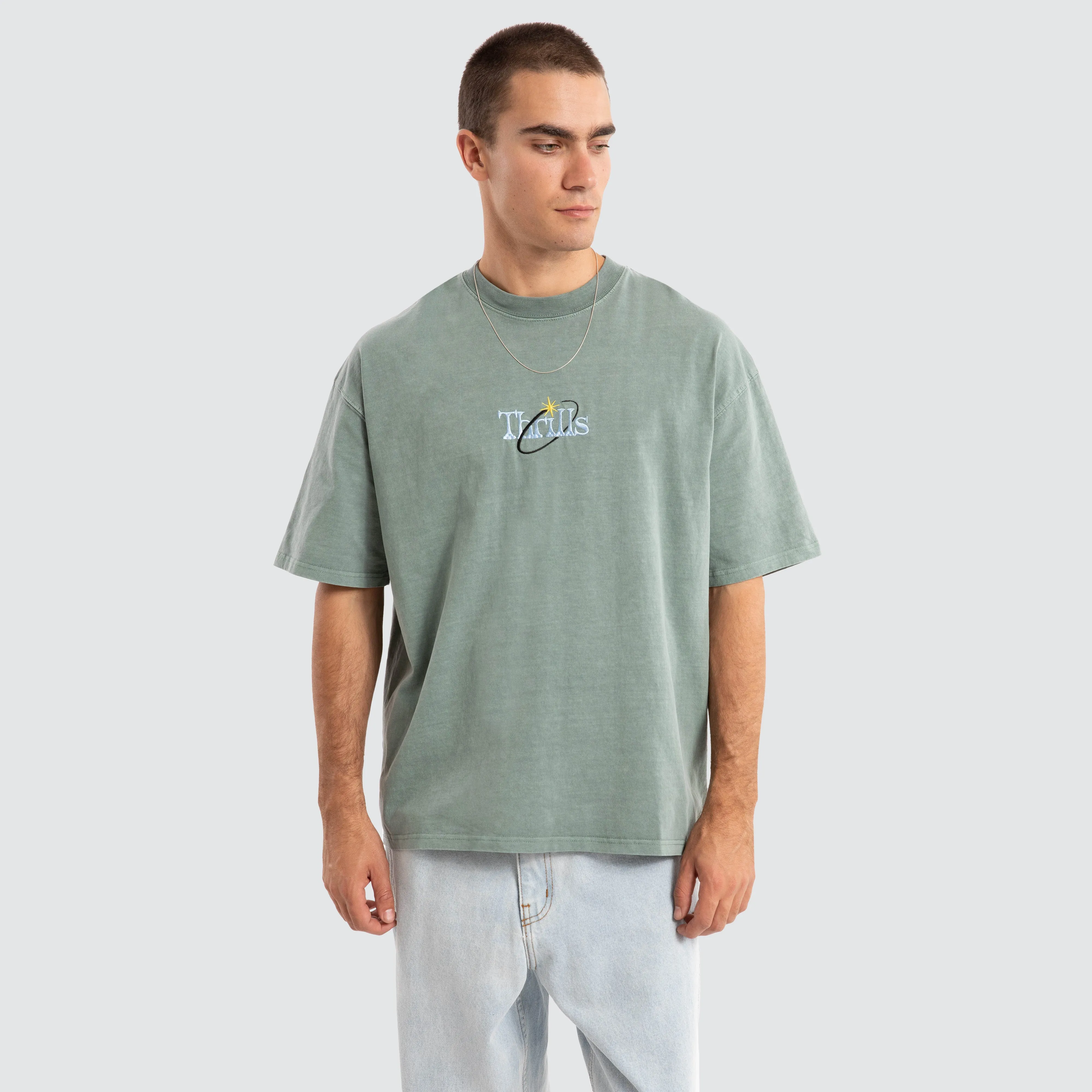 Ambient Connections Oversized Tee Green