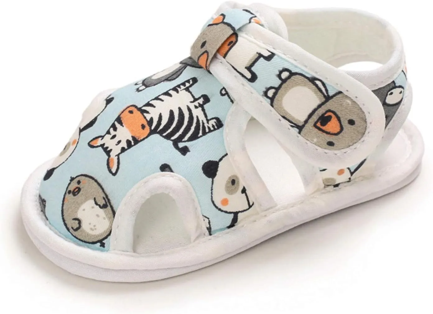 Baby Shoes That Make Noise Shoes Kids Boys First Non-Slip Girls Baby Cute Walking Cartoon Tie Toddler Sneakers