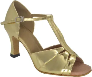 Ballroom Dance Shoes Party Performance Practice Suede Sole Shoes for Women