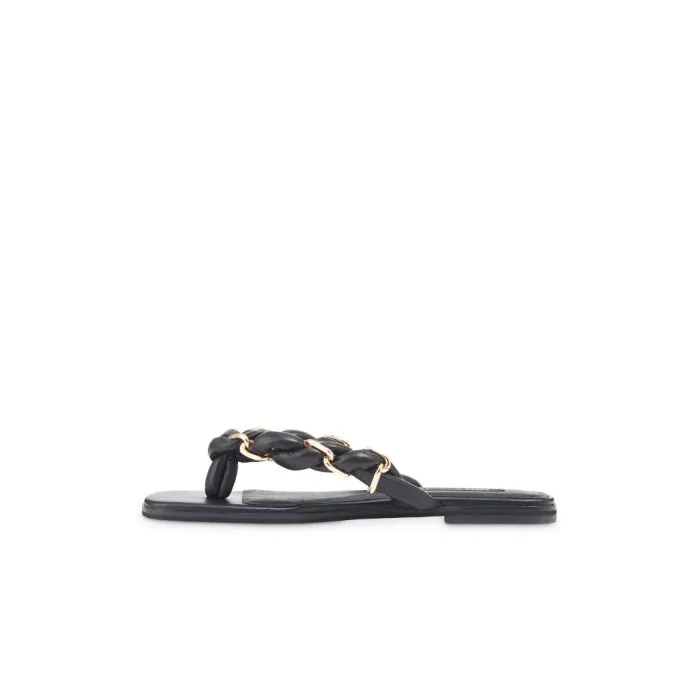 Bel Sandal Black Leather