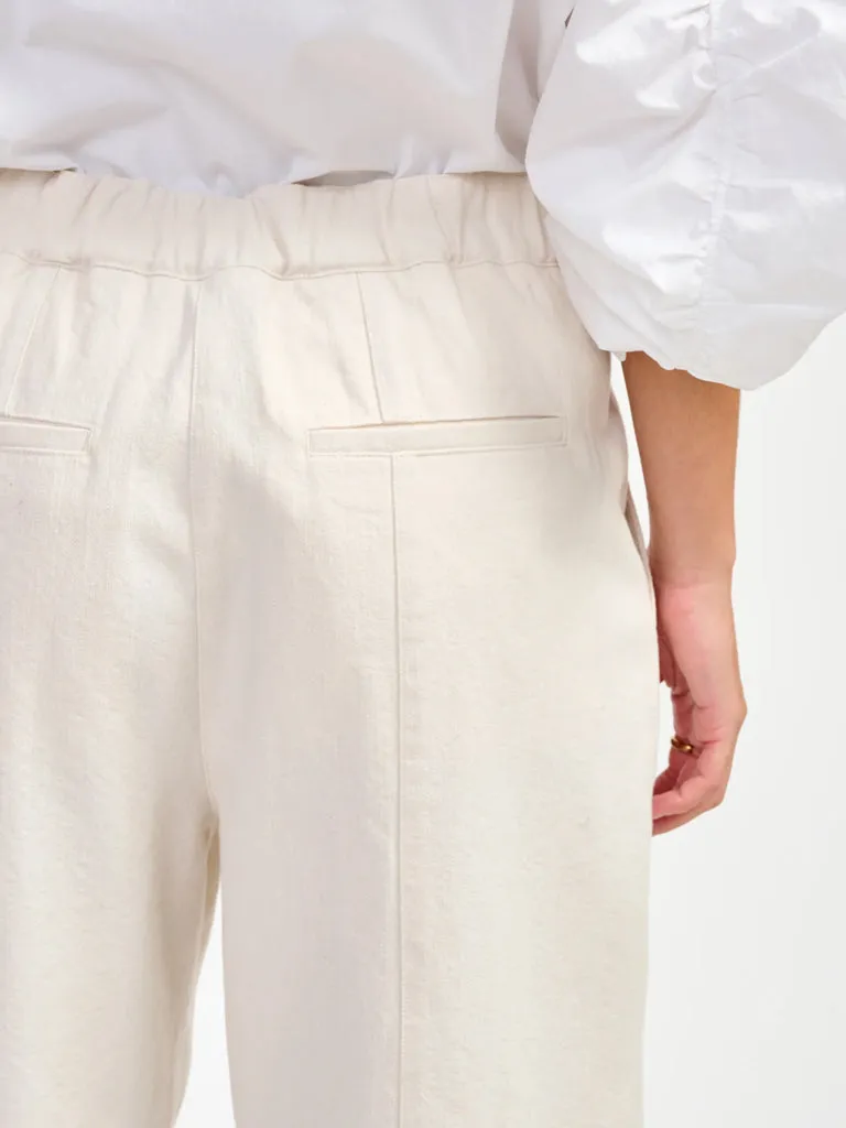 Bellerose Dark Trousers in White