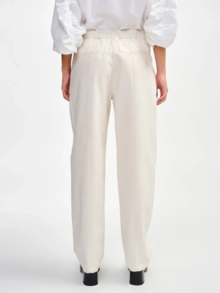 Bellerose Dark Trousers in White
