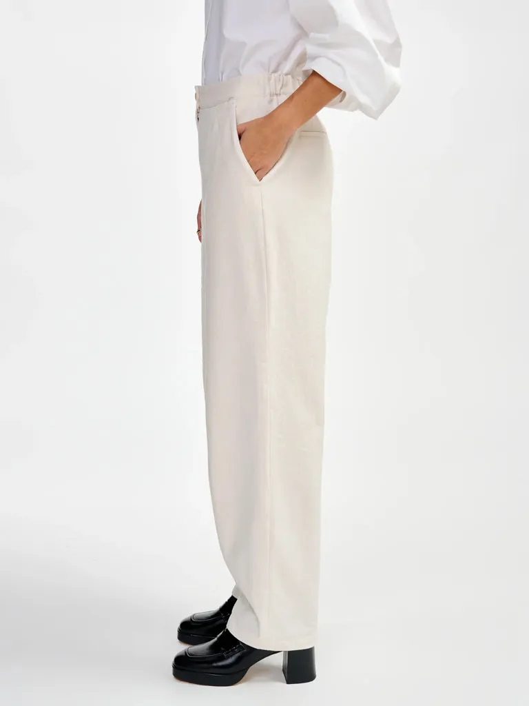 Bellerose Dark Trousers in White