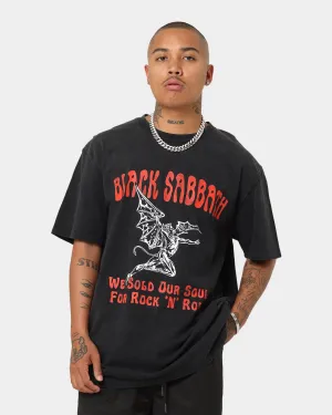 Black Sabbath Sold Our Soul Vintage T-Shirt Washed Black