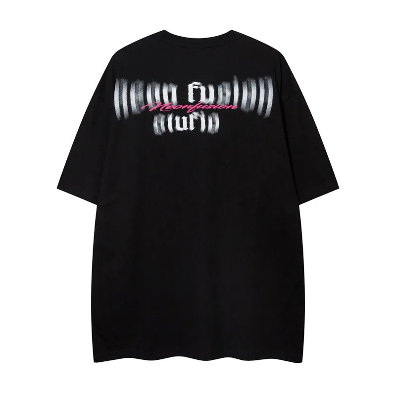 Bold Black Graphic Tee Unleashed