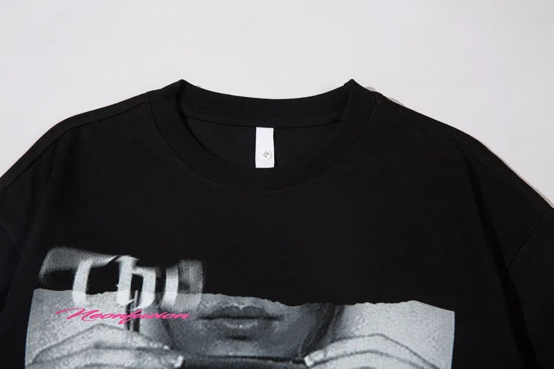 Bold Black Graphic Tee Unleashed