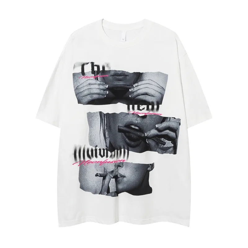 Bold Black Graphic Tee Unleashed