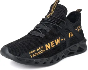 Boys and Girls Sneakers Breathable Double mesh Woven Running Shoes