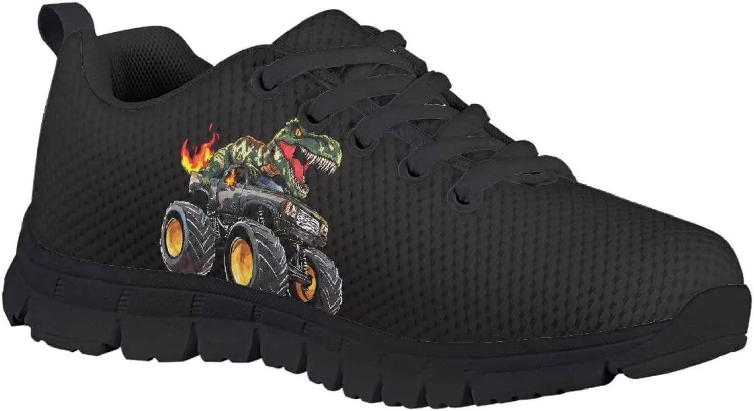 Boys Tennis Shoes Breathable Mesh Little Kid Running Sports Shoes