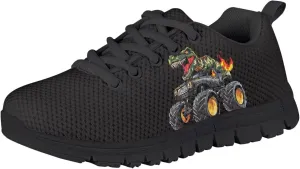 Boys Tennis Shoes Breathable Mesh Little Kid Running Sports Shoes