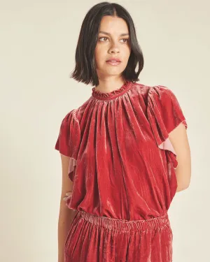 Carla Blouse in Sienna