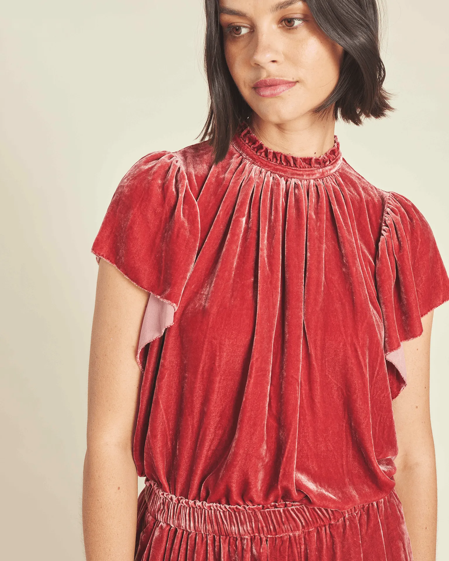 Carla Blouse in Sienna