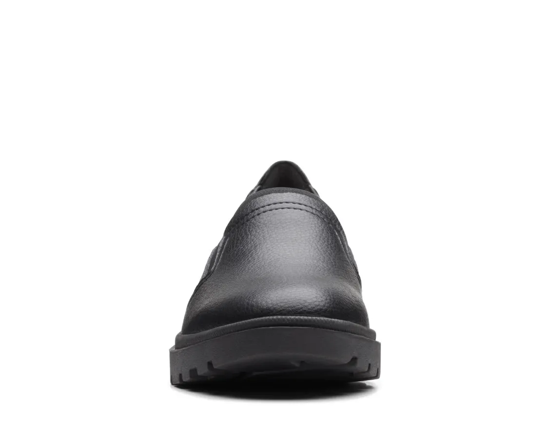 Clarks Calla Rae Black Leather