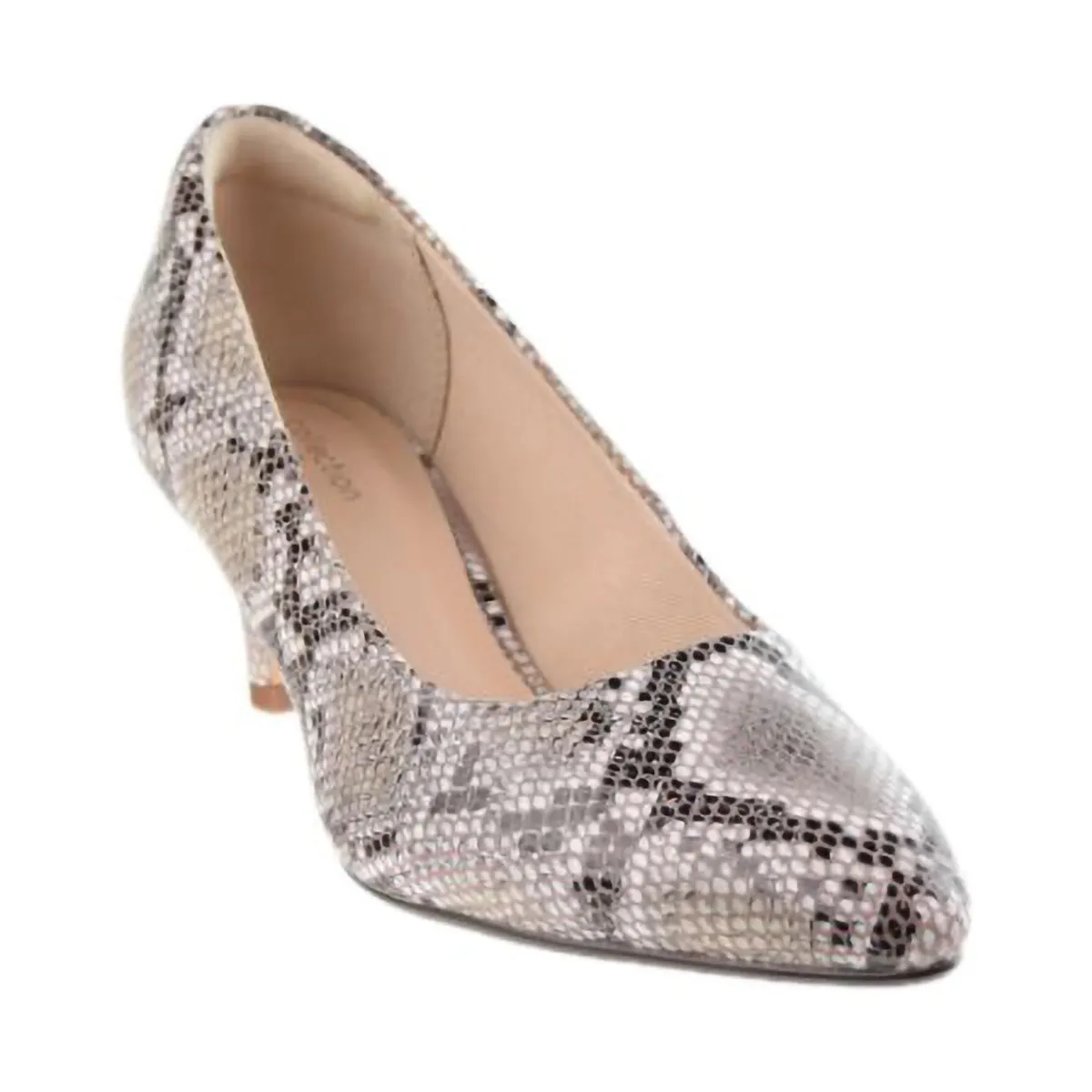 Clarks Linvale Jerica Women's Shoes Natural Snake
