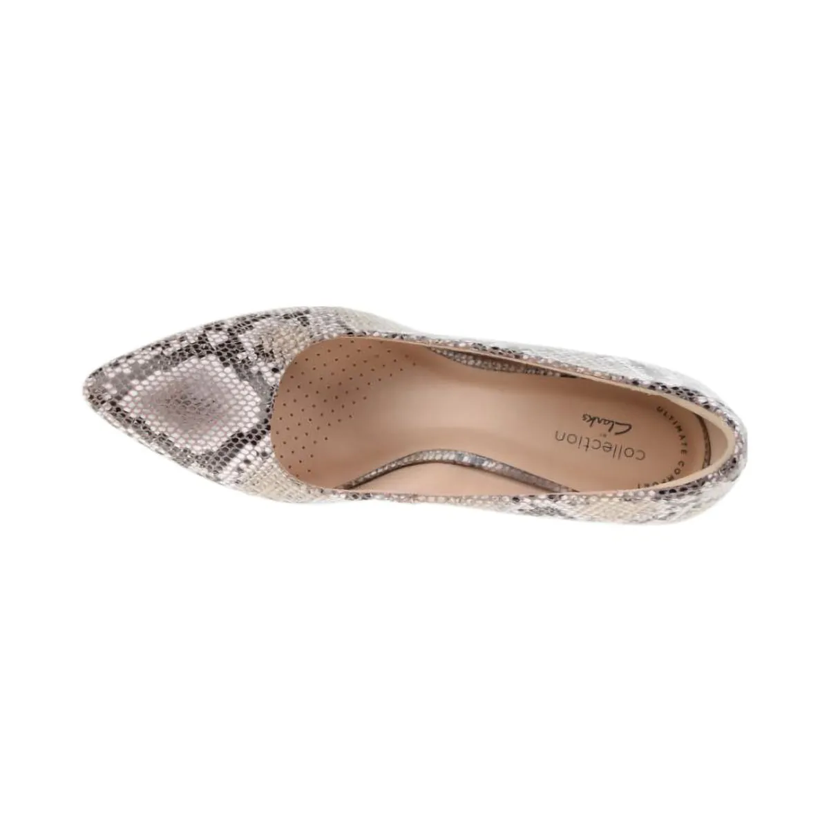 Clarks Linvale Jerica Women's Shoes Natural Snake