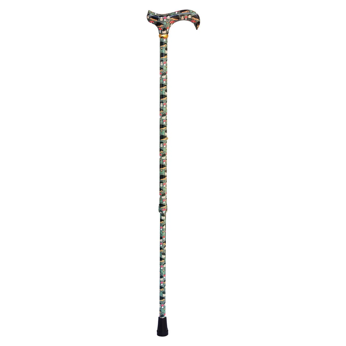 Classic Canes Adjustable Derby Cane Hedgehogs