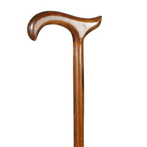Classic Canes Gents Brown Beech Derby