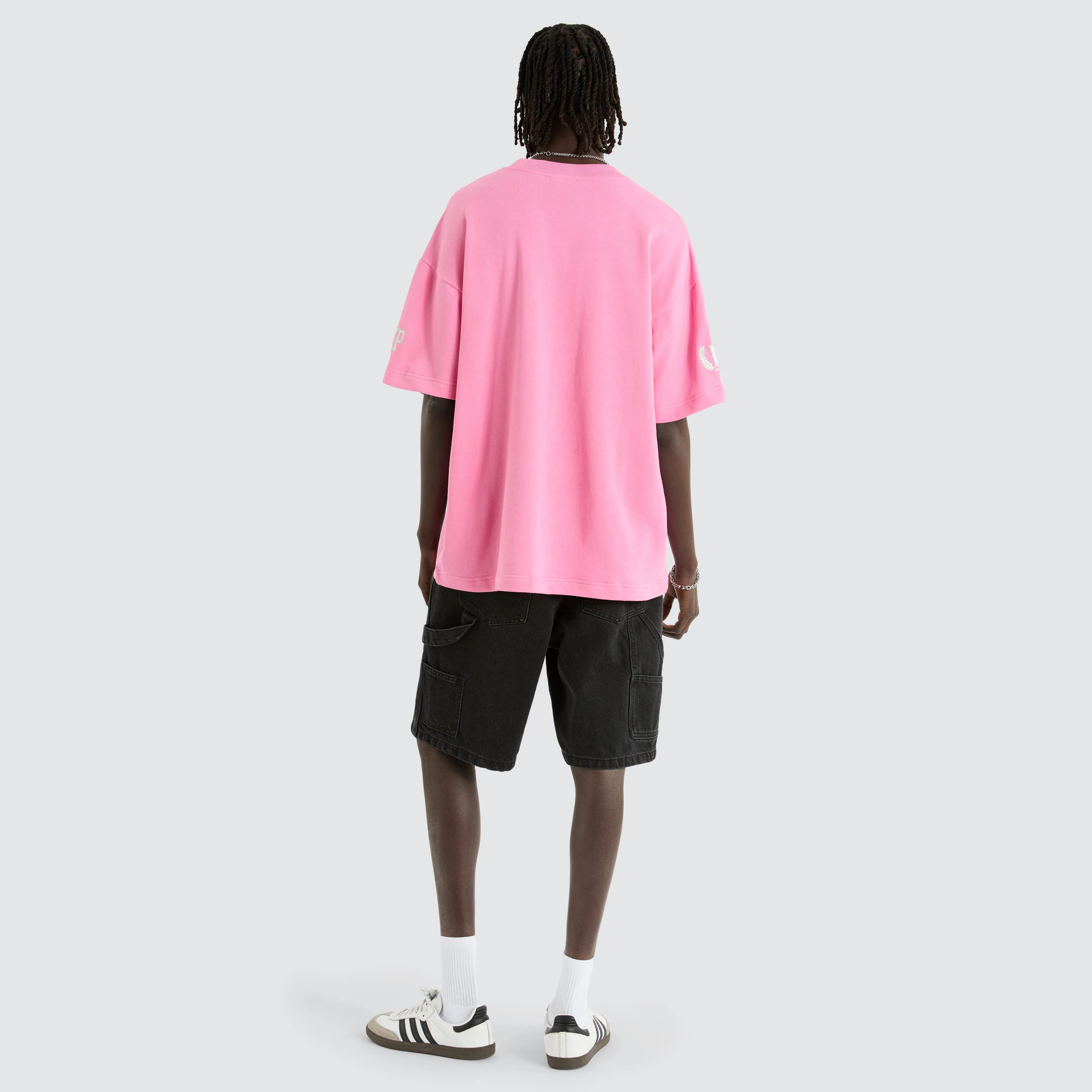 Club Loopback Raptor Tee Pink