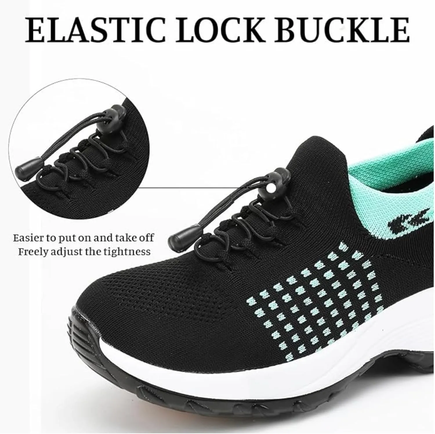 Comfort Wear Orthowear Shoes for Women,Orthopedic Walking Sock Sneakers Breathable Comfortable Plantar Fasciitis Mesh Non Slip-On Air Cushion Running Sneakers Comfort Athletic Shoe