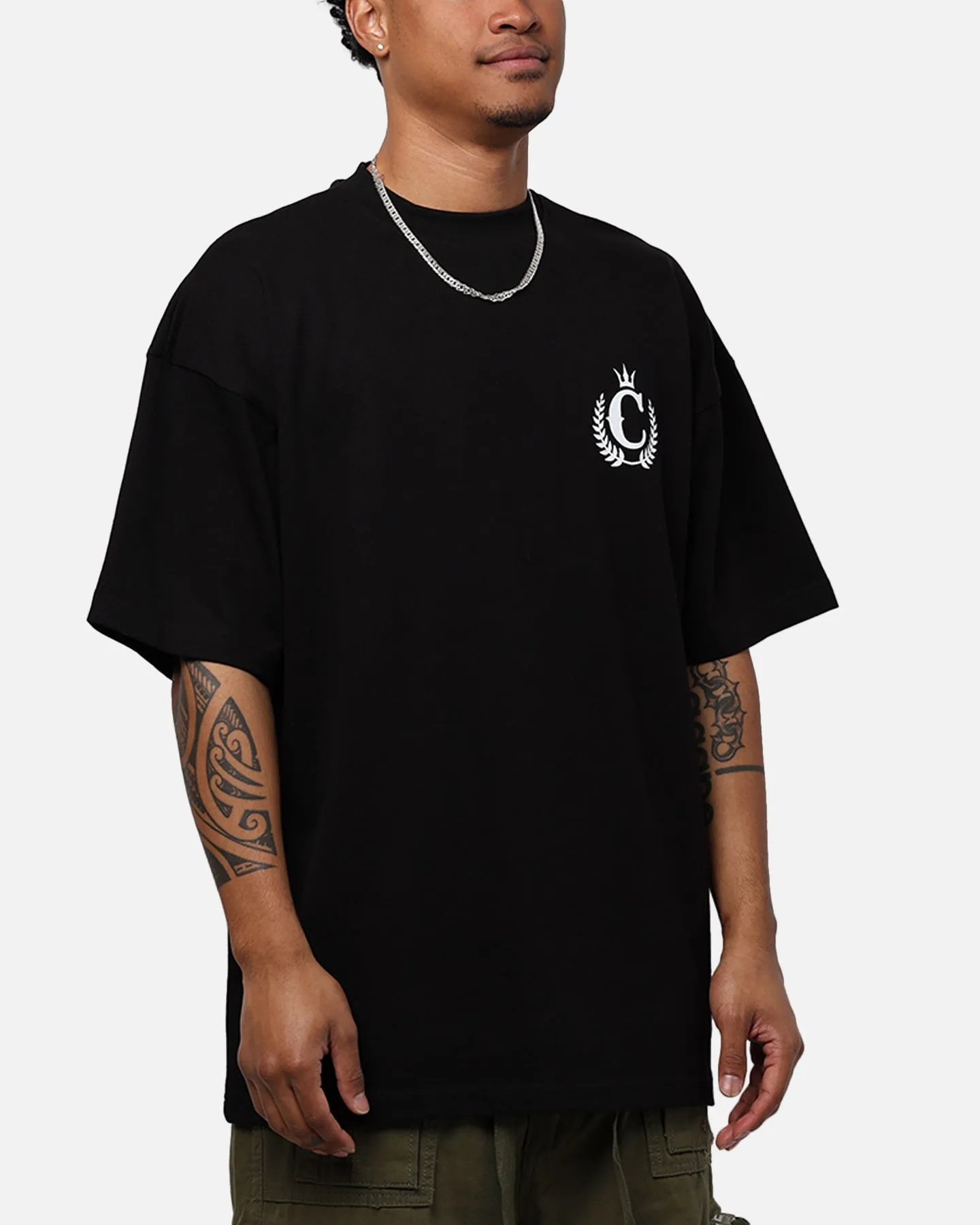 Culture Kings CK Logo Core T-Shirt Black