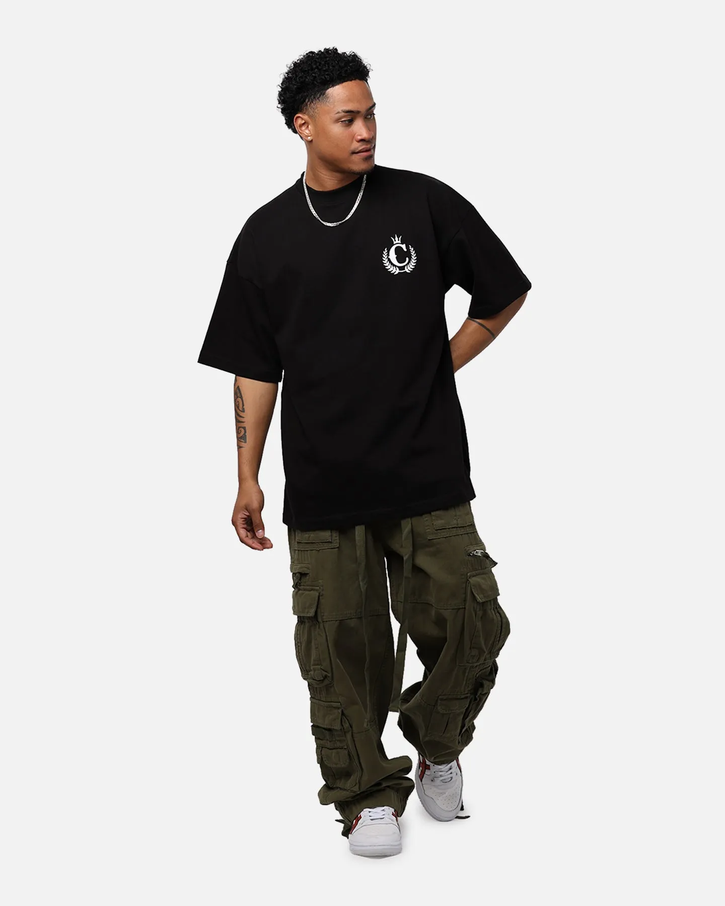 Culture Kings CK Logo Core T-Shirt Black