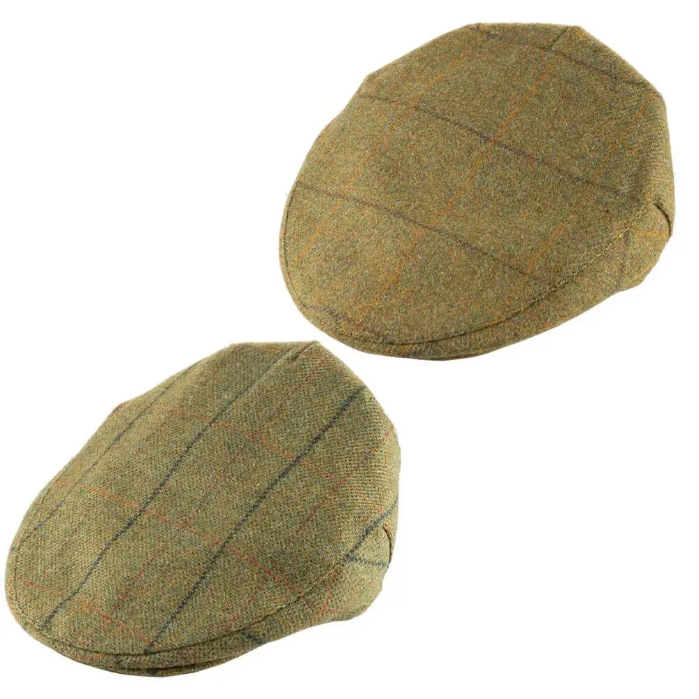 Danby Derby Tweed Cap Mid Check