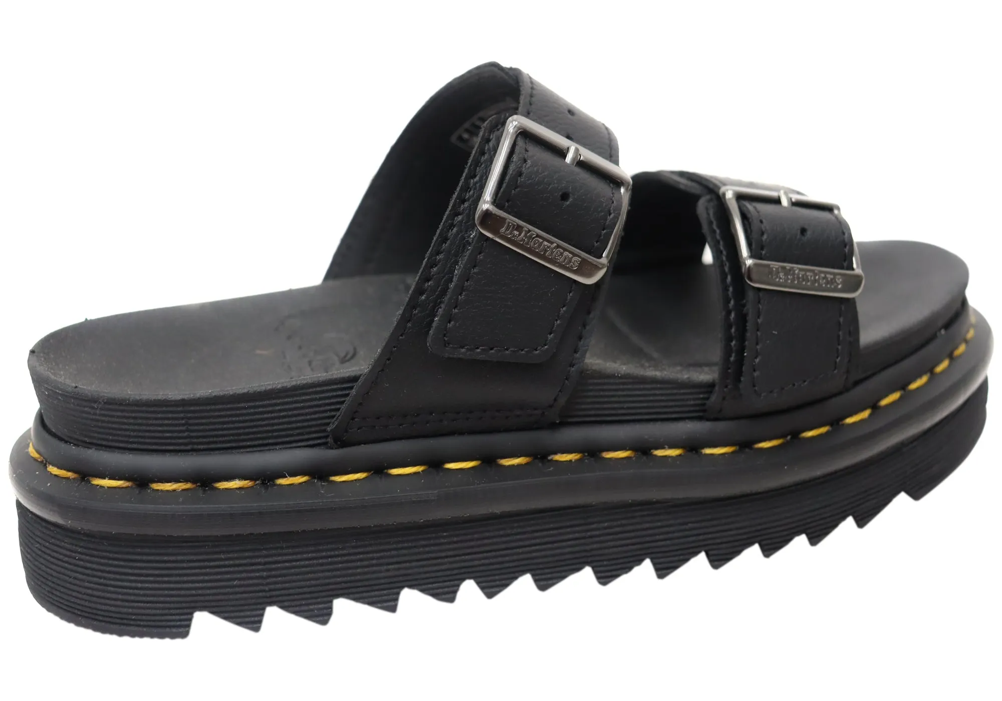 Dr Martens Womens Fashion Platform Leather Myles Sandals