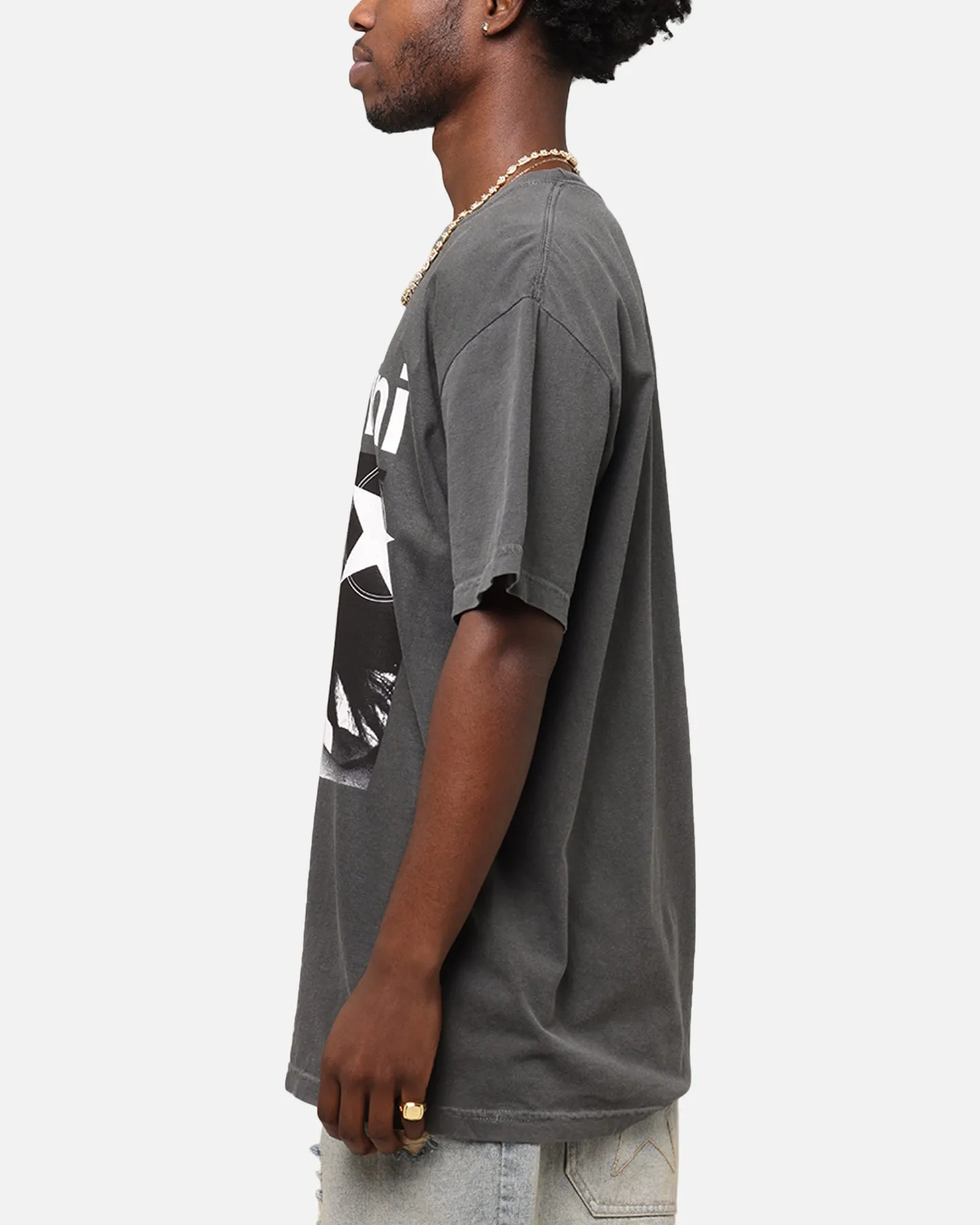 Dua Lipa Houdini T-Shirt Faded Black