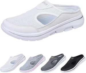 Elsvia Orthopedic Shoes for Men,Meaboots Sports Sandals, Men's Comfort Breathable Support Sports Sandals,Arch Support Sandals Men Platform Mesh,Meaboots Sandals for Men