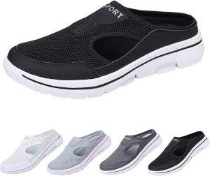 Elsvia Orthopedic Shoes for Men,Meaboots Sports Sandals, Men's Comfort Breathable Support Sports Sandals,Arch Support Sandals Men Platform Mesh,Meaboots Sandals for Men
