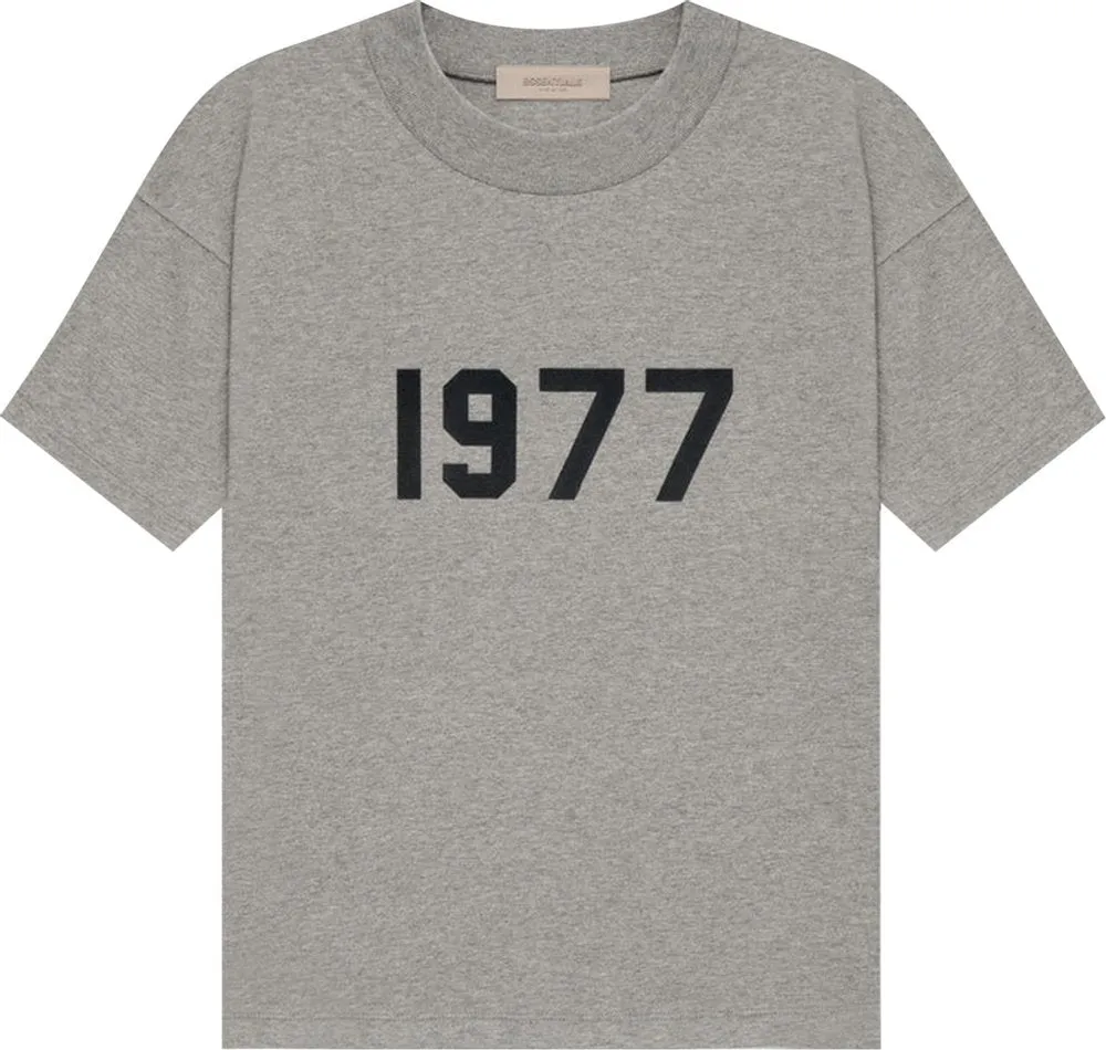Fear of God Essentials 1977 Short-Sleeve Tee 'Dark Oatmeal' (SS22)