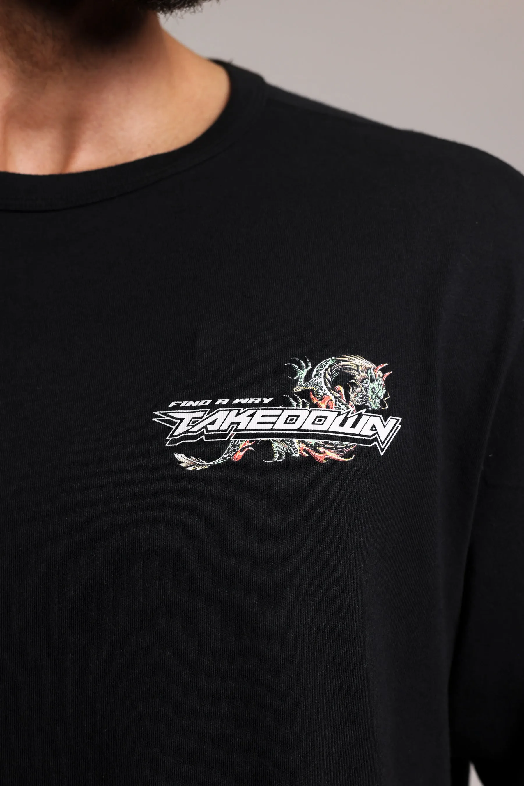 Find A Way Oversized T-Shirt - Black