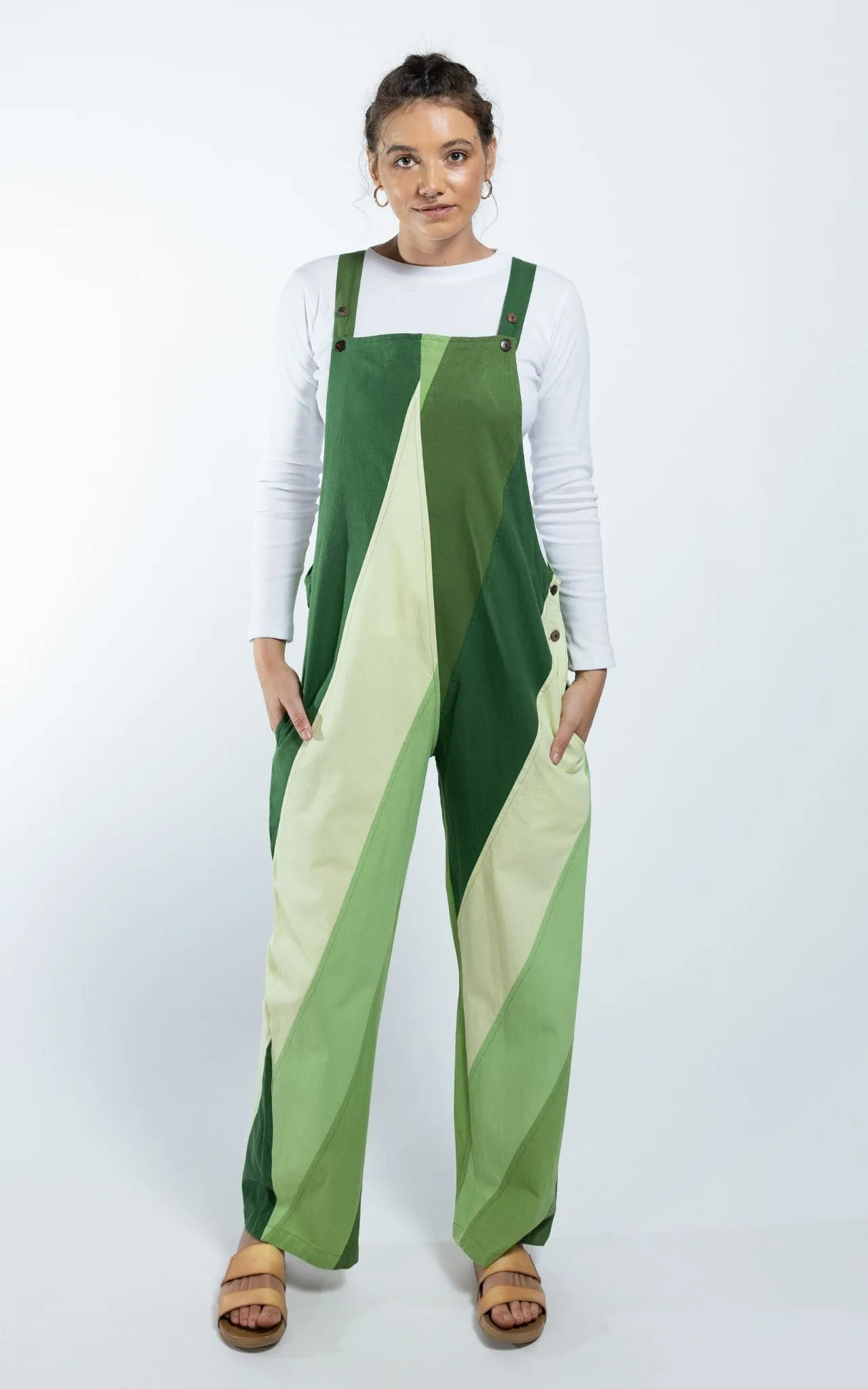 Freya Overalls - Green
