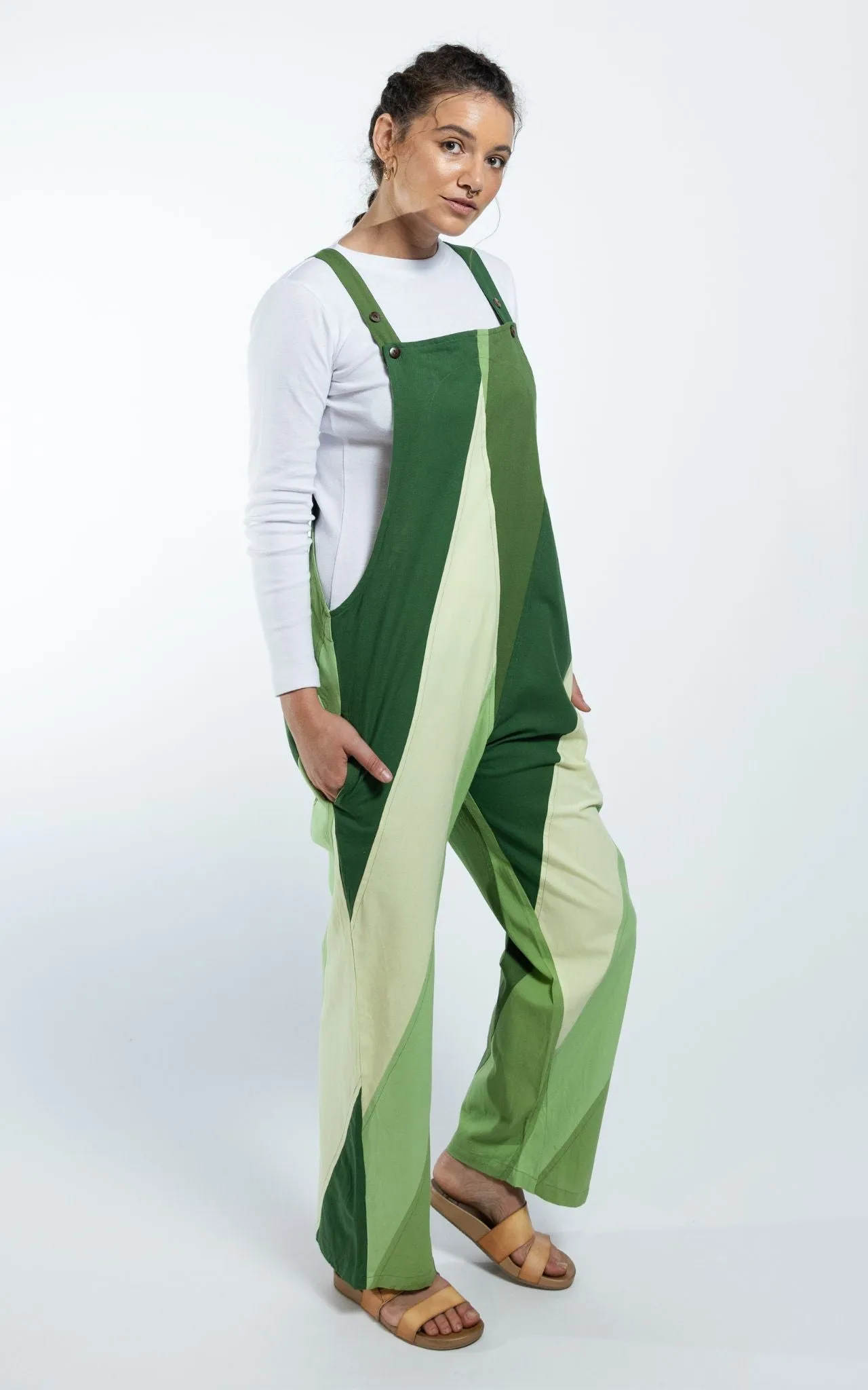 Freya Overalls - Green