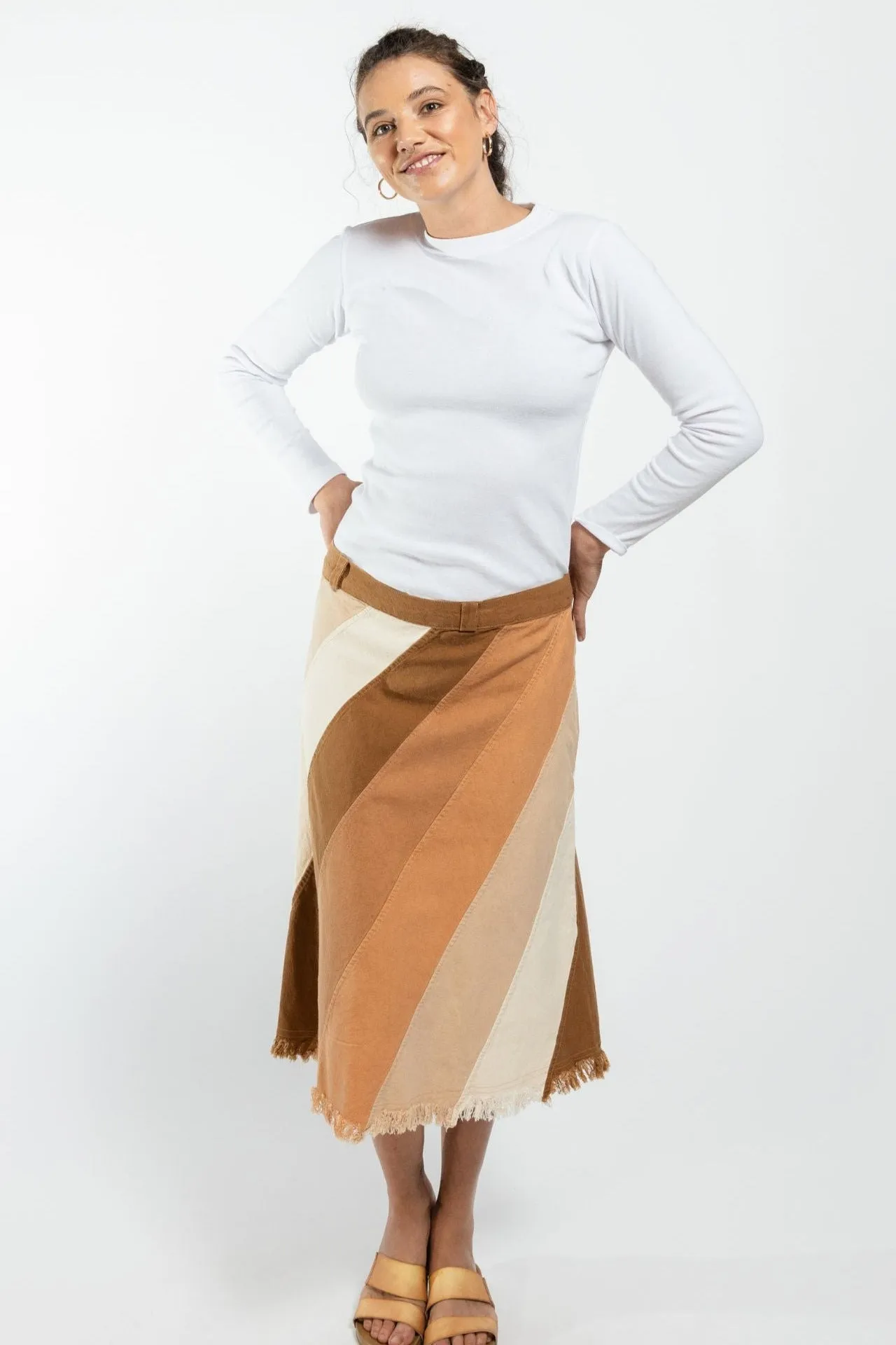 Freya Skirt - Tan