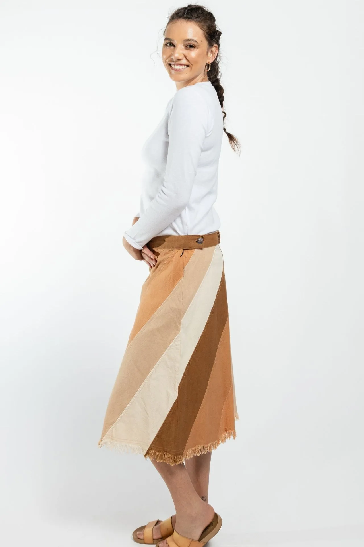 Freya Skirt - Tan