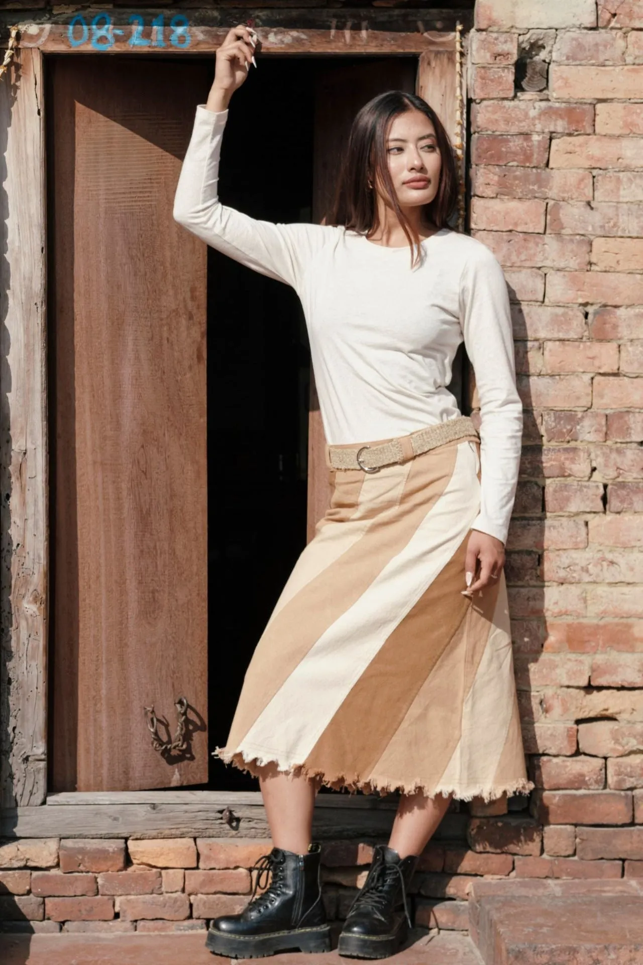 Freya Skirt - Tan