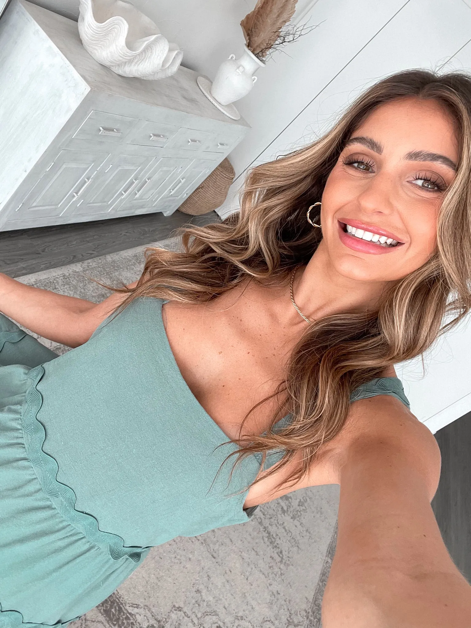 Geovana Dress - Green