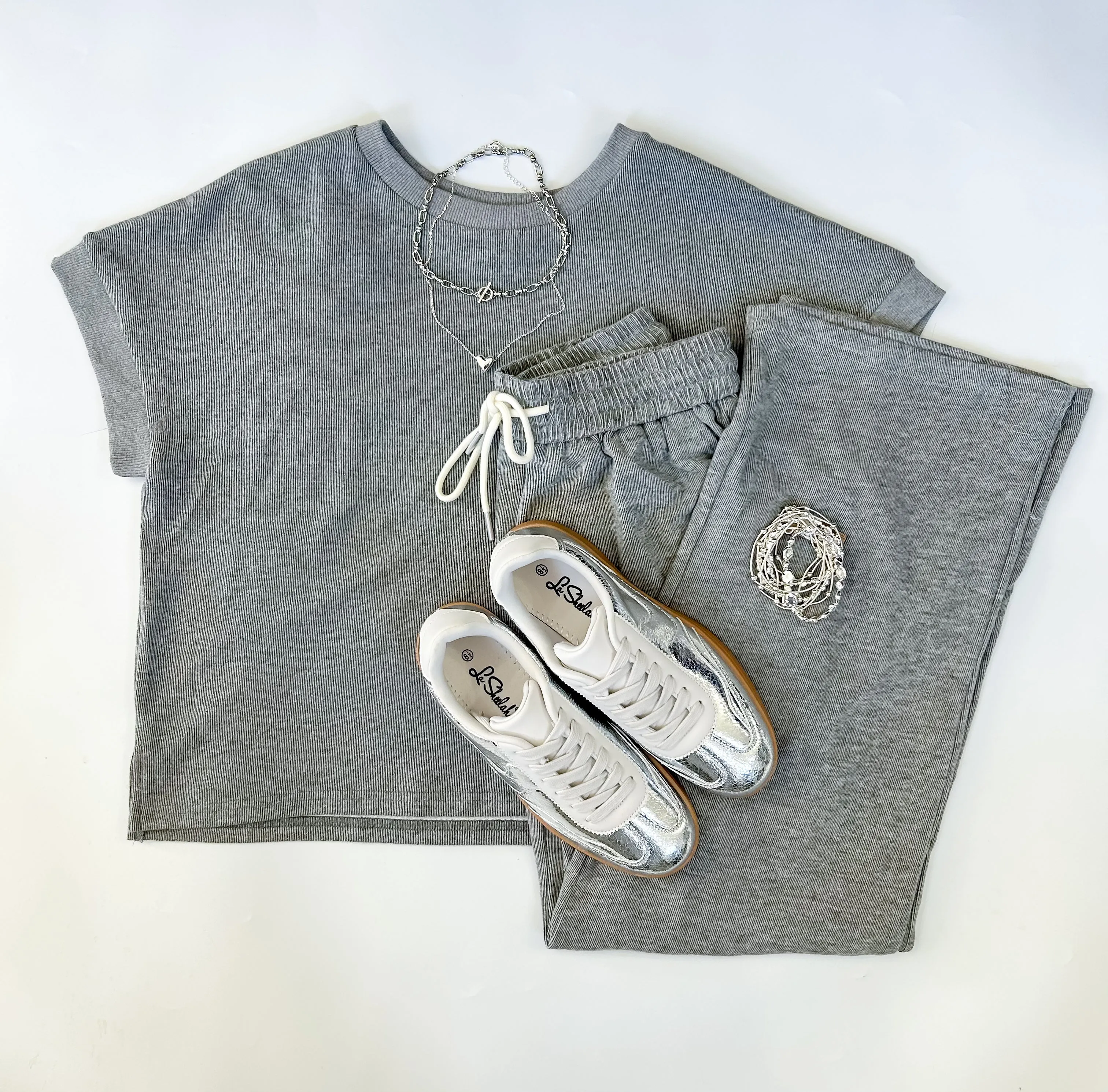 Glass Half Full Knit Set
